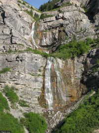 The Bridal Veil Waterfall