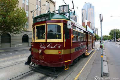 Die kostenlose City Circle Tram