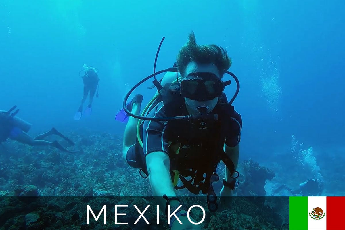 Cancun Tauchen Titelbild