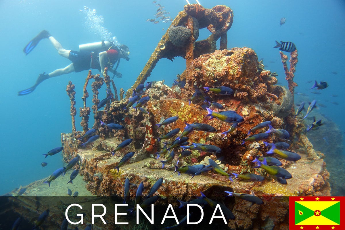 Grenada Wreck Diving Cover