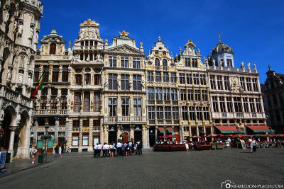 Die Zunfthäuser am Grand Place