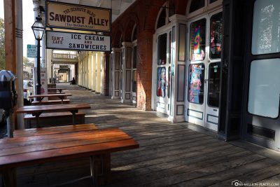 Geschäfte und Läden in Old Sacramento