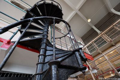 Wendeltreppe in die höheren Etagen