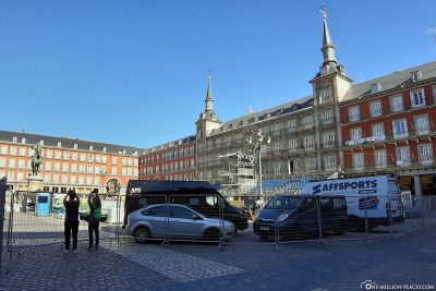 Der Plaza Mayor in Madrid