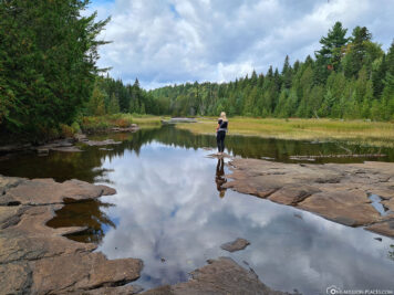 See am Les Cascades Trail