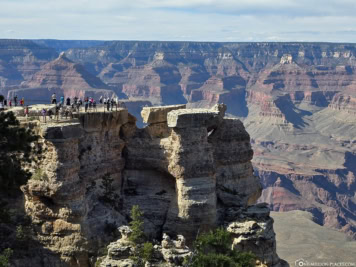 Mather Point at the Grand Canyon