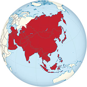 Asien Globe